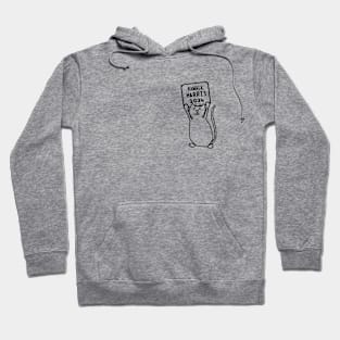 Small Cat and Kamala Harris 2024 Sign Hoodie